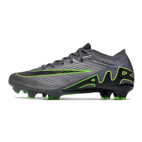Nike Zoom Mercurial Vapor 15 Elite R9 Conceito Pack Gray and Orange Firm Ground FG Kids Football Boot
