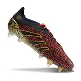 Adidas Predator 25 Elite Black Red and Yellow Mixed Studs SG Football Boot