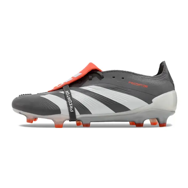 Adidas Predator 30 Elite Tongue Grey and White Firm Ground FG Football Boot