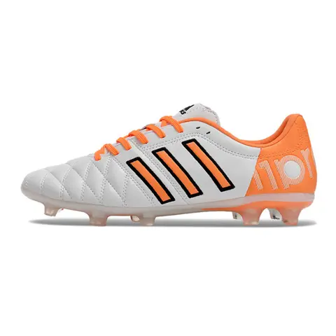 Adidas Adipure 11Pro White and Orange Firm Ground FG Football Boot
