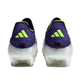 Adidas F50+ Elite Laceless Black and Orange Firm Ground FG Kids Football Boot