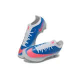 Nike Air Zoom Mercurial Vapor 17 Elite Blue, Pink and White Firm Ground FG Kids Football Boot - Light Blue