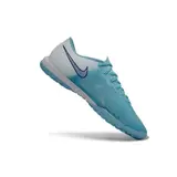 Nike Air Zoom Mercurial Superfly 11 Elite Blue and White Turf TF Kids Football Boot - Aqua/Purple