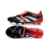 Adidas Predator 25 Elite Tongue Black and White Firm Ground FG Football Boot