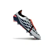 Adidas Predator 26 Elite Tongue Silver and Orange Firm Ground FG Football Boot