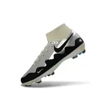 Nike Air Zoom Mercurial Superfly 9 Elite Silver and Black Kids Artificial Ground AG Football Boot Peak Ready Pack