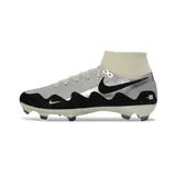 Nike Air Zoom Mercurial Superfly 9 Elite Silver and Black Kids Artificial Ground AG Football Boot Peak Ready Pack
