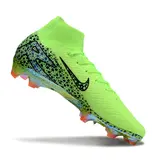 Nike Air Zoom Mercurial Superfly 10 Elite Green and Black Firm Ground FG Football Boot