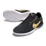 Nike Streetgato Black and Gold Indoor IC Football Boot