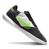 Nike Streetgato Gray White and Green Indoor IC Football Boot