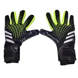Adidas Predator Accuracy Black and Green Goalkeeper Gloves