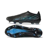 Adidas F50 Hyperfast Laceless Elite World Cup Pack Firm Ground FG Football Boot - Black/Cyan