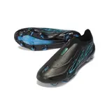 Adidas F50 Hyperfast Laceless Elite World Cup Pack Firm Ground FG Football Boot - Black/Cyan