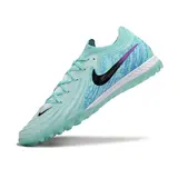 Nike Phantom GX2 Elite Light Blue and Black Turf TF Football Boot