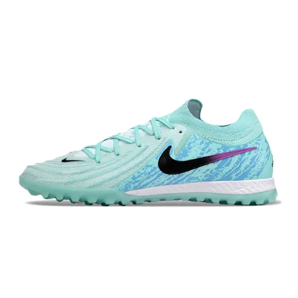 Nike Phantom GX2 Elite Light Blue and Black Turf TF Football Boot