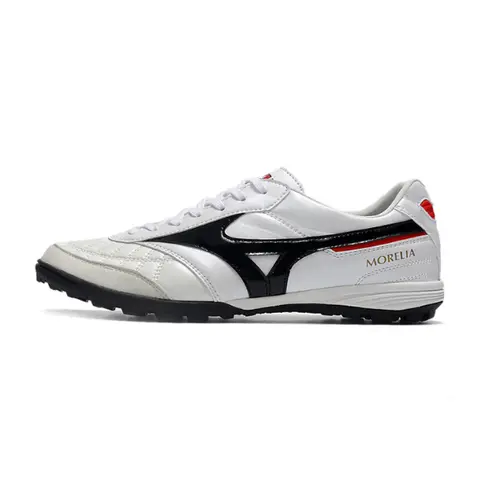 Mizuno Morelia Sala White and Black Turf TF Football Boot
