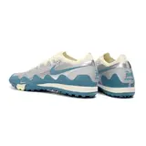 Nike x Patta Zoom Mercurial Vapor Elite White, Blue and Silver Turf TF Football Boot