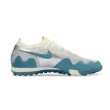 Nike x Patta Zoom Mercurial Vapor Elite White, Blue and Silver Turf TF Football Boot