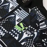Puma Black White Grey Cold Set Jacket and Pants