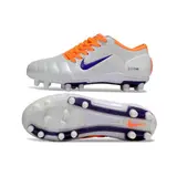 Nike Total 90 III Gray and Orange Firm Ground FG Football Boot