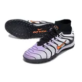 Nike Zoom Mercurial Superfly 9 Elite Gray and Black Turf TF Kids Football Boot