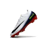 Nike Air Zoom Mercurial Vapor 16 Elite White Red and Blue Firm Ground FG Football Boot