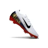 Nike Air Zoom Mercurial Vapor 16 Elite White Red and Blue Firm Ground FG Football Boot