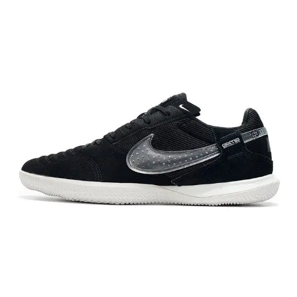 Nike Streetgato Black and White Indoor IC Football Boot