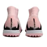 Nike Zoom Mercurial Superfly 10 Elite Kids Pink and Black Turf TF Football Boot