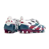 Adidas Predator 30 Elite Tongue White Light Blue and Pink Firm Ground FG Football Boot