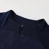 Nike Navy Blue Cold Set Quarter-Zip Top and Pants