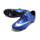 Nike Air Zoom Mercurial Vapor 10 Elite Blue and Black Firm Ground FG Football Boot