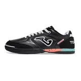 Joma Top Flex 24 Black Light Blue and Pink Indoor IC Football Boot
