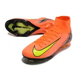 Nike Air Zoom Mercurial Superfly 10 Elite Orange and Black Firm Ground FG Football Boot