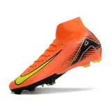 Nike Air Zoom Mercurial Superfly 10 Elite Orange and Black Firm Ground FG Football Boot