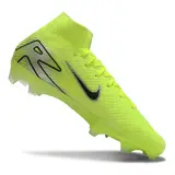 Nike Air Zoom Mercurial Superfly 10 Elite Mad Voltage Pack Firm Ground FG Football Boot - Black Outline Panel