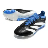 Adidas Predator 30 Elite Black White and Blue Firm Ground FG Football Boot