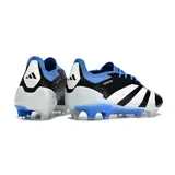 Adidas Predator 30 Elite Black White and Blue Firm Ground FG Football Boot