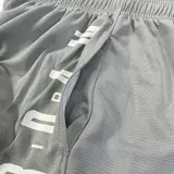 Jordan Grey and White Shorts