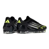 Adidas F50 Primeknit Elite Black White and Green Firm Ground FG Football Boot