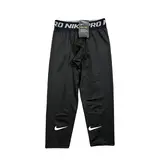 Nike Second Skin Black Base Layer Pants - Hem Swoosh