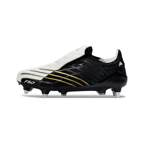 Adidas F50 Spider Black and White Mixed Studs SG Football Boot
