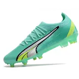 Puma Ultra Ultimate Green and Black Firm Ground FG Football Boot