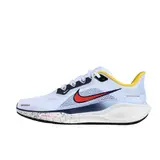 Nike Air Zoom Pegasus 41 White Running Shoes - Blue/Red
