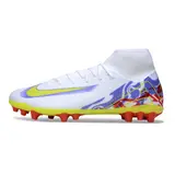 Nike Air Zoom Mercurial Superfly 10 Academy White Purple and Red Artificial Ground AG Football Boot