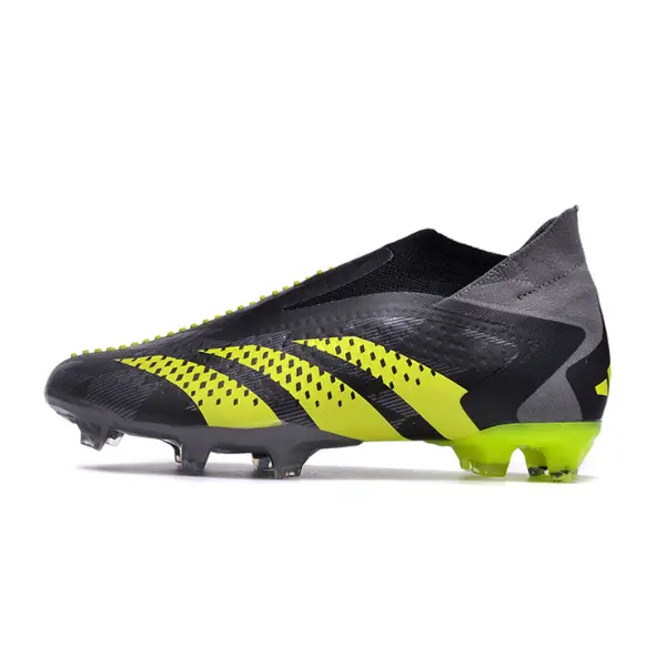 Adidas Predator Accuracy.1 Black and Yellow Firm Ground FG Football Boot