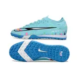 Nike Zoom Mercurial Vapor 16 Elite Blue Turf TF Football Boot - Aqua