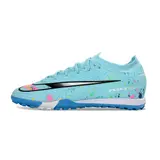 Nike Zoom Mercurial Vapor 16 Elite Blue Turf TF Football Boot - Aqua
