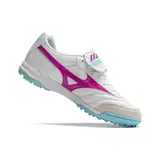 Mizuno Morelia TF White Pink and Blue Turf TF Football Boot
