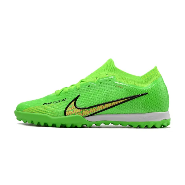 Nike Zoom Mercurial Vapor 15 Elite Green and Yellow Turf TF Football Boot